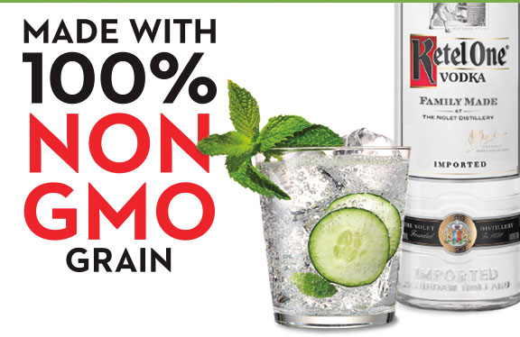 Ketel One and Soda
